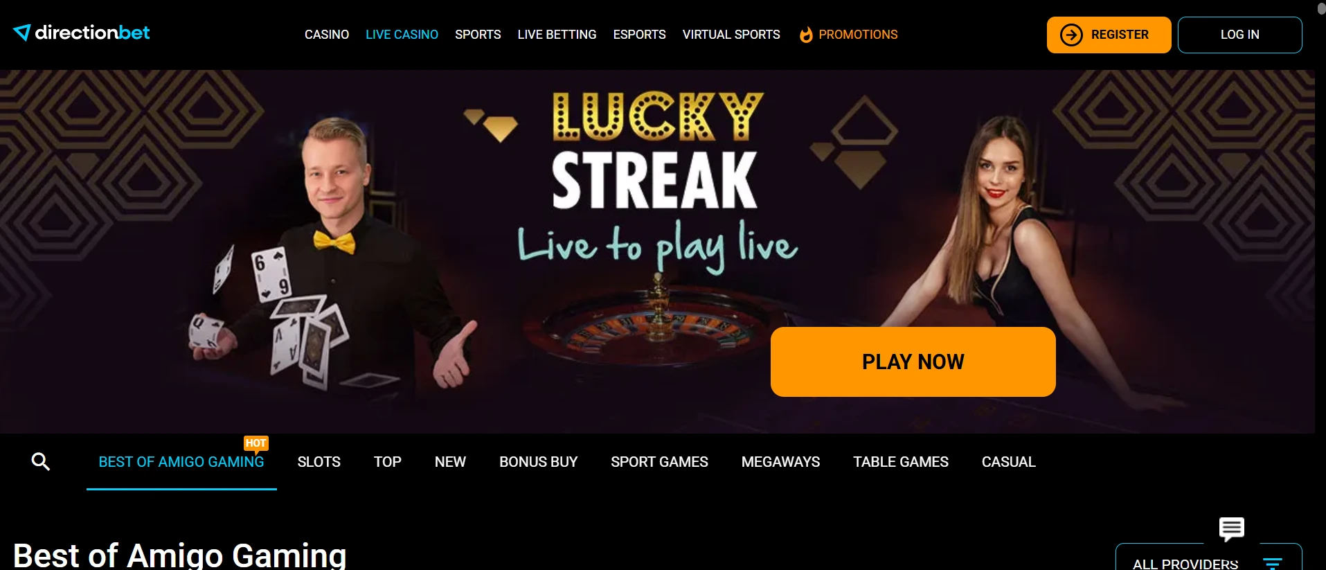 Directionbet sportovní sázení