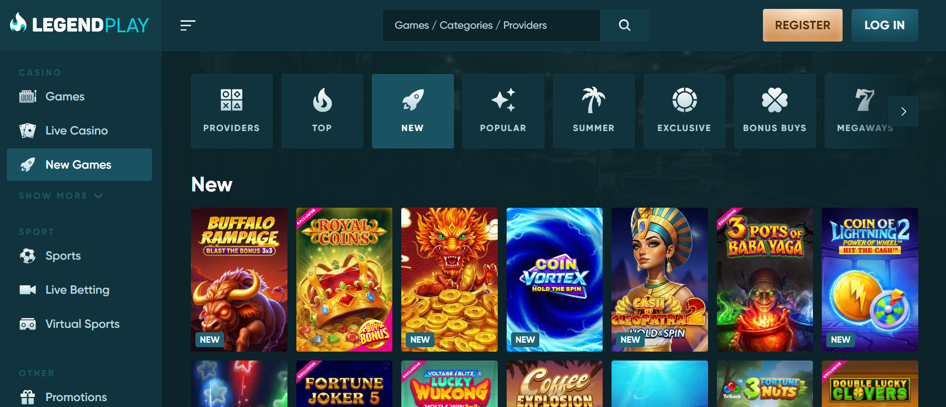 Legendplay sportovní sázení